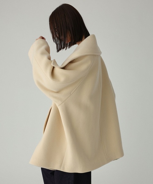 BABYLONE（バビロン） ピーコート pコート ダブルフェイスPコート