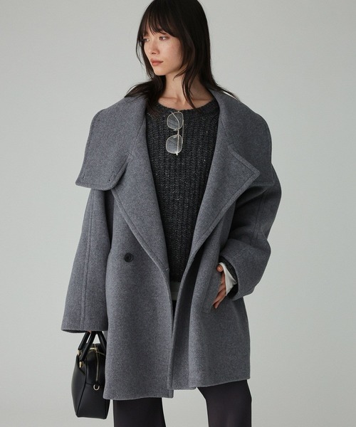 BABYLONE（バビロン） ピーコート pコート ダブルフェイスPコート