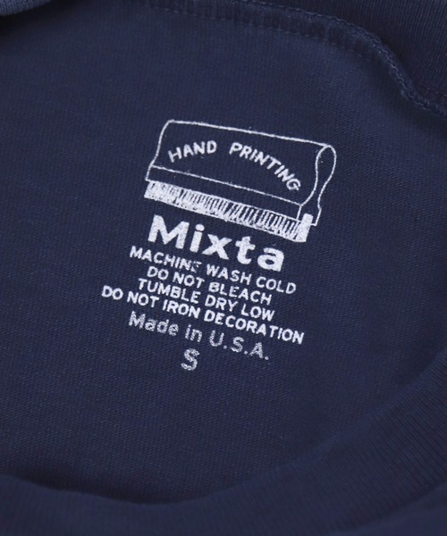 「MIXTA」 半袖Tシャツ S ブルー レディース_画像5