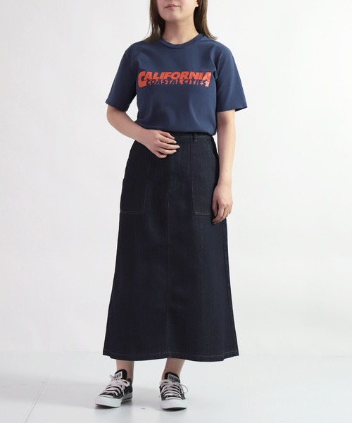 「MIXTA」 半袖Tシャツ S ブルー レディース_画像9