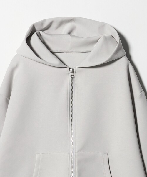 A DAY IN THE LIFE パーカー ダンボールニット ダブルジップフーディー