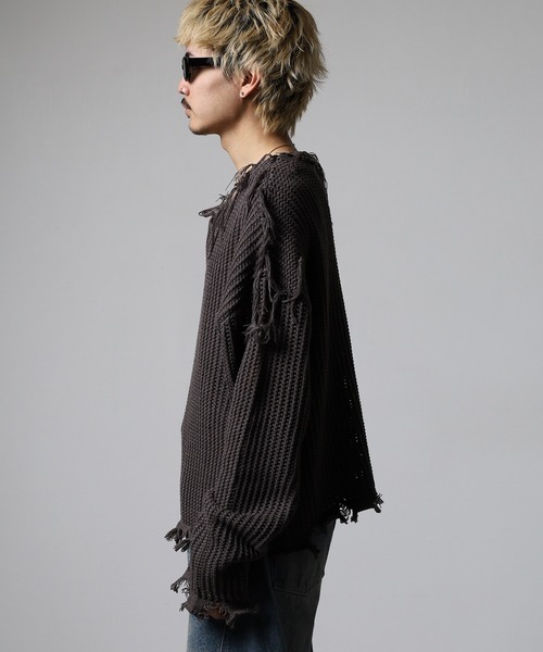 ヴィンテージ  ニット 古着ニット usedニット vintage VINTAGE セーター ニット 「ヴィンテージ古着」80-90's SCANDIA マルチ