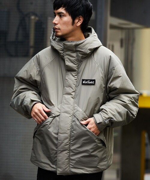 か*ん様 美品　WILD THINGS ワイルドシングス WILD THINGS（ワイルドシングス） ブルゾン MEDIUM ブルーグリーン