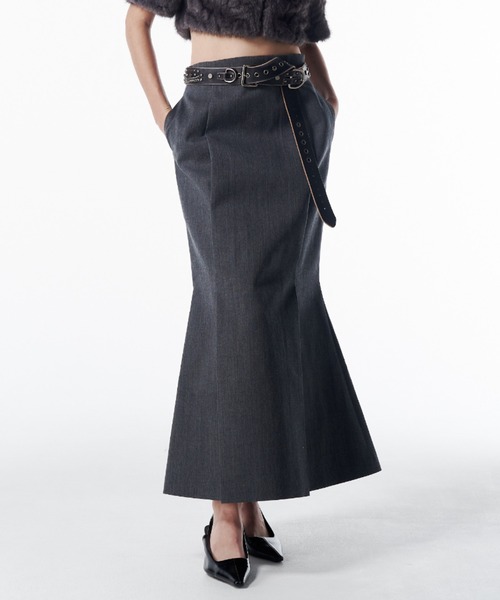 JOSE MOON（ジョゼムーン） スカート TACK WOOL SKIRT/タックウール