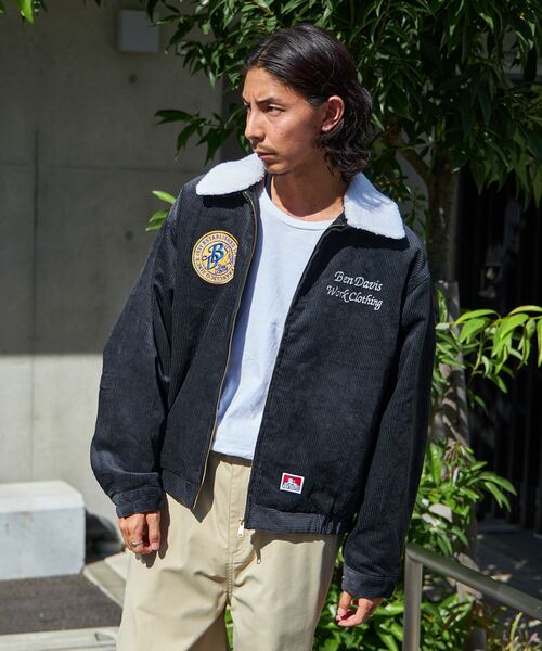 BEN DAVIS（ベンデイビス） コーデュロイジャケット MEDIUM ネイビー