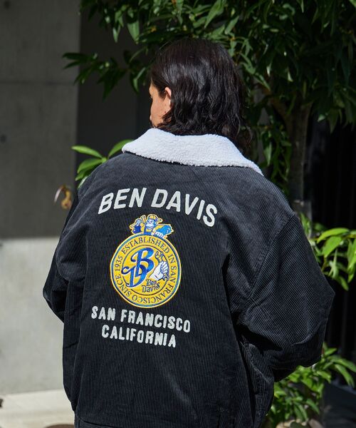 BEN DAVIS コーデュロイジャケット M ネイビー BEN DAVIS（ベンデイビス） コーデュロイジャケット MEDIUM ネイビー