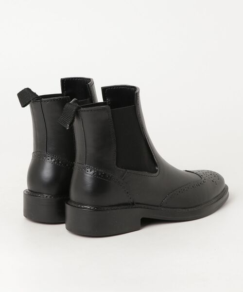 「BEAMS」 ショートブーツ 38 ブラック レディース_画像2
