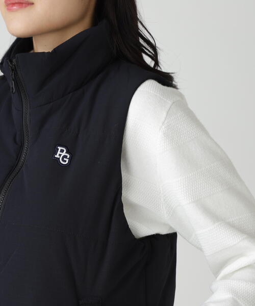 PEARLY GATES レディース　ボアジップ　ベスト PEARLY GATES レディース ボアジップ ベスト PEARLY GATES レディース