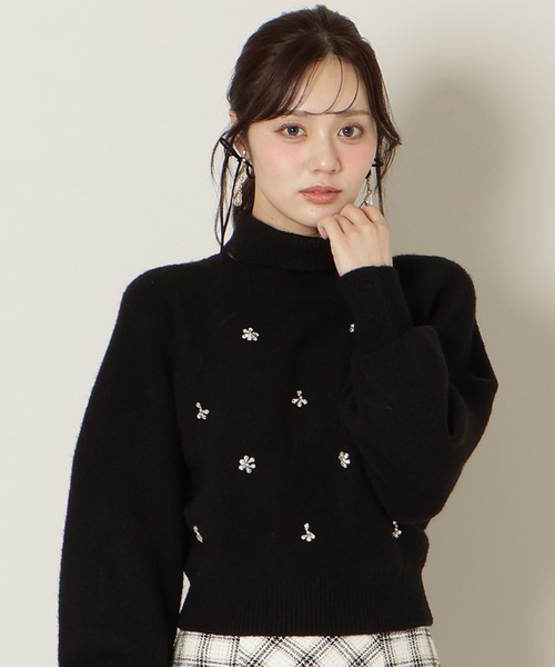 WILLSELECTION（ウィルセレクション） ニット セーター ビジュー