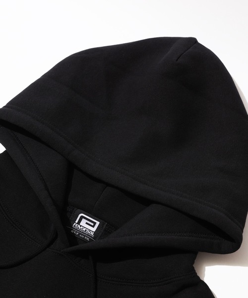 REVERSAL リバーサル WRF 裏毛スウェット パーカー 黒 XL reversal（リバーサル） ウォーフィールド reversal Warfield WRF