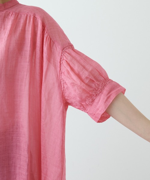 「PUAL CE CIN」 半袖ワンピース FREE ピンク レディース_画像5