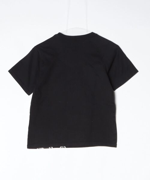 「MILK」 半袖Tシャツ - ブラック レディース_画像2