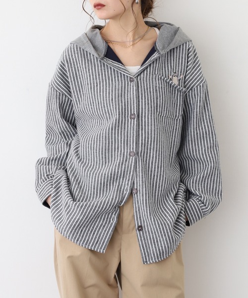 Quelle Chance（ケルシャンス） ブラウス シャツ 裏フリース素材