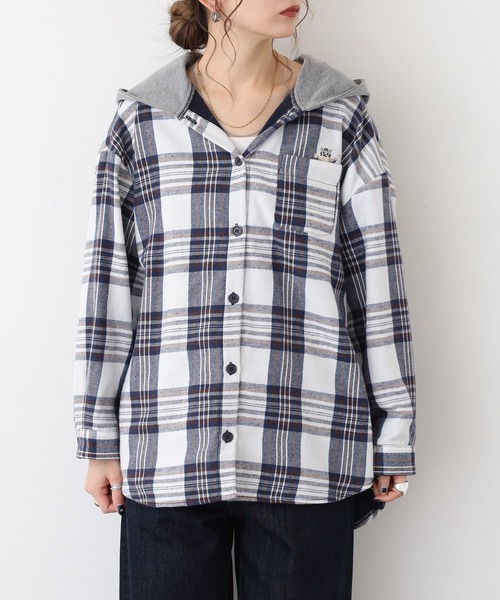 Quelle Chance（ケルシャンス） ブラウス シャツ 裏フリース素材