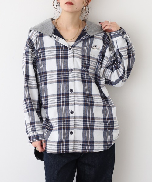 Quelle Chance（ケルシャンス） ブラウス シャツ 裏フリース素材