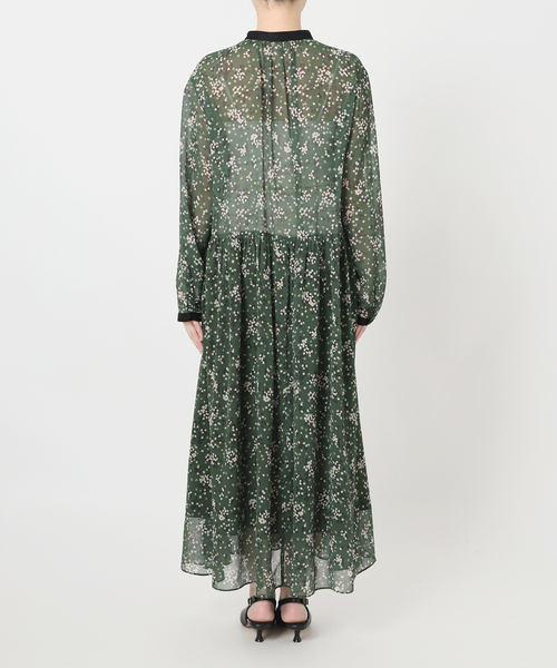 SLOBE IENA（スローブイエナ） ワンピース Bicolor Flower ワンピース