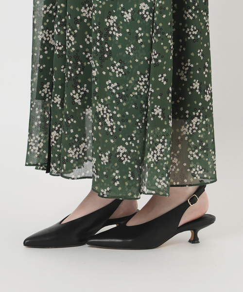 SLOBE IENA（スローブイエナ） ワンピース Bicolor Flower ワンピース