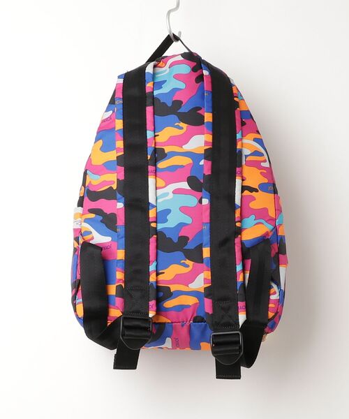 「JOYRICH」 カモフラージュリュック「LeSPORTSACコラボ」 - オレンジ レディース_画像2