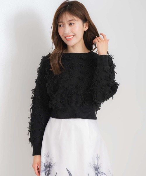 「NOELA」 長袖ニット フリー ブルー レディース_画像2
