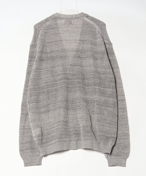 「The DUFFER of ST.GEORGE」 ニットカーディガン X-LARGE ベージュ メンズの画像