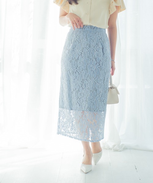 「Petitjo」 タイトスカート - グレー レディース_画像2