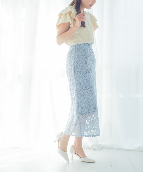 「Petitjo」 タイトスカート - グレー レディース_画像7