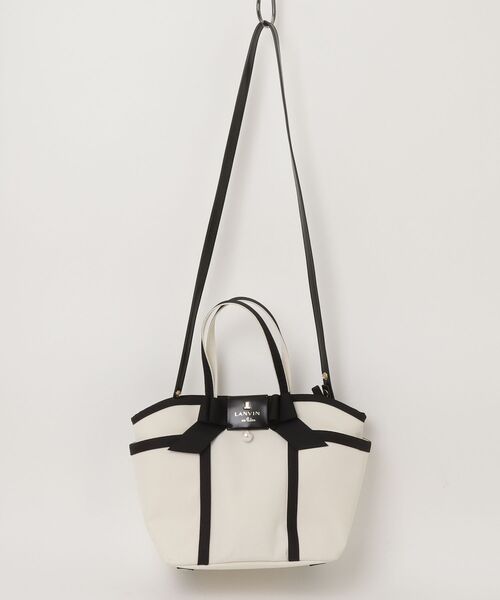 LANVIN en Bleu 「LANVIN Bleu」 トートバッグ FREE アイボリー