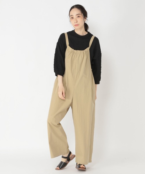 studio CLIP（スタディオクリップ） オーバーオール FREE ベージュ