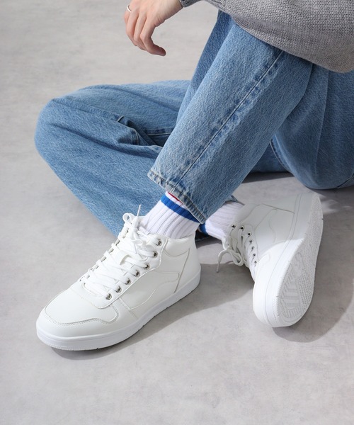 「FUNALIVE」 ローカットスニーカー 25 ブラック メンズ_画像2