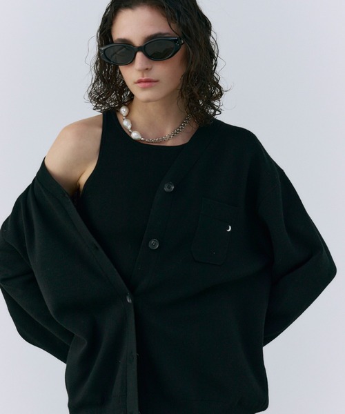 JOSE MOON（ジョゼムーン） ニットカーディガン FREE ブラック