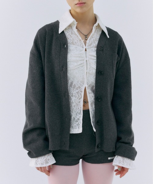 ジョゼムーン カーディガン JOSE MOON（ジョゼムーン） ニットカーディガン FREE ブラック