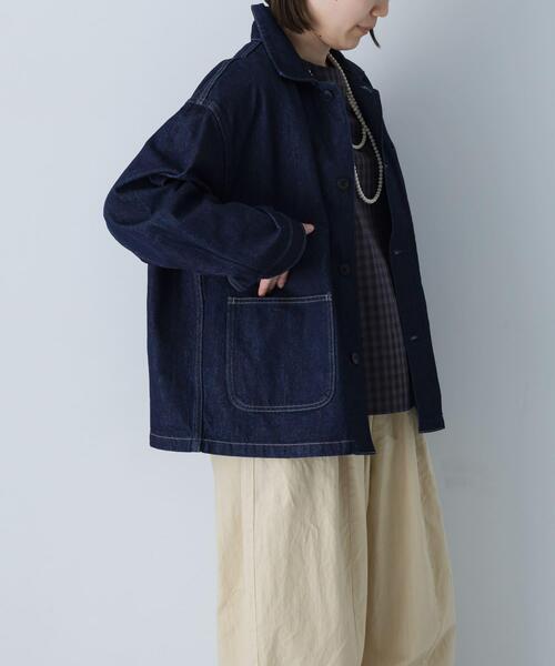 かぐれ カバーオール 「ユニセックス」デニムカバーオール レディース