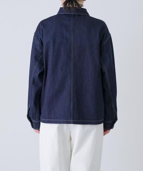 かぐれ カバーオール 「ユニセックス」デニムカバーオール レディース