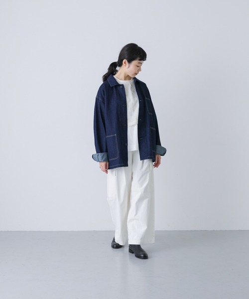 かぐれ ユニセックス デニムカバーオール かぐれ カバーオール 「ユニセックス」デニムカバーオール レディース