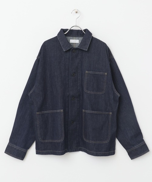 かぐれ カバーオール 「ユニセックス」デニムカバーオール レディース