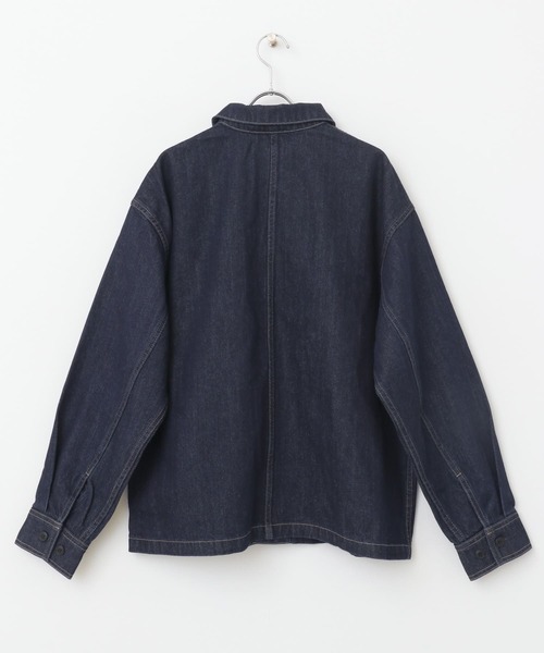 かぐれ カバーオール 「ユニセックス」デニムカバーオール レディース