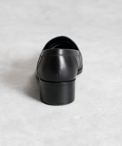 「And A」 「PADRONE」ローファー 41 アッシュブラウン メンズ_画像5