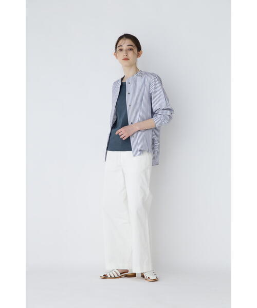 「human woman」 チノパンツ MEDIUM ネイビー レディース_画像3