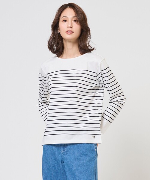 J.PRESS（J.プレス） tシャツ バスクボーダー カットソー レディース