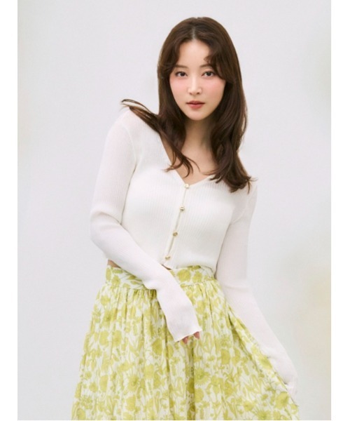 近年✨ファビアナフィリッピ コットンカーディガン 春夏 牛革紐 M 36823 Cardigan “Upper Standard” – FOXEY 公式オンラインストア
