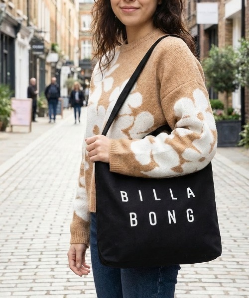 BILLABONG（ビラボン） トートバッグ SHOULDER TOTE BAG/2WAY コットン