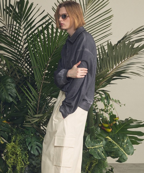 MAISON SPECIAL（メゾンスペシャル） ポロシャツ 「UNISEX」Deep Front