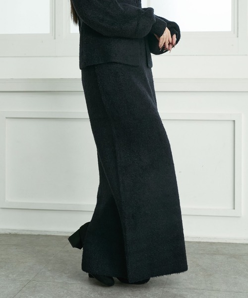 「Elishe」 ニットスカート 1 ピンク レディース_画像9