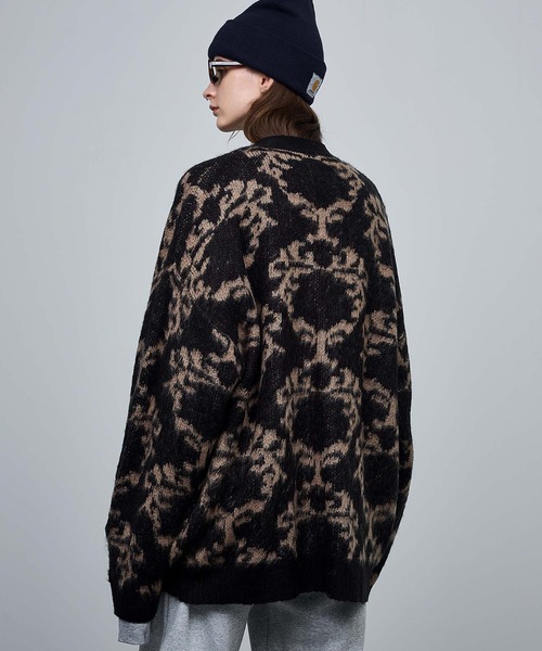 「ENDER PRODUCTS」 ニットカーディガン L ブラウン メンズ_画像2