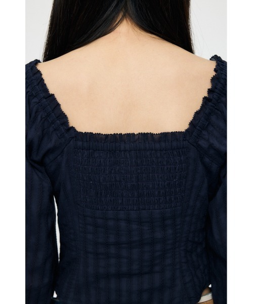 MOUSSY（マウジー） ブラウス シャツ 「26年SS新作」LACE TRIMMED