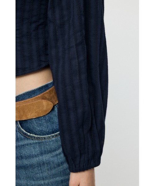 MOUSSY（マウジー） ブラウス シャツ 「26年SS新作」LACE TRIMMED