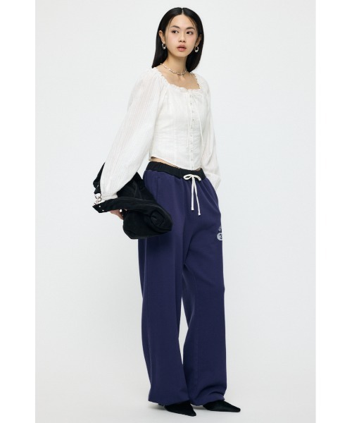 MOSSY「26年SS新作」LACE TRIMMED CORSETブラウス MOUSSY（マウジー） ブラウス シャツ 「26年SS新作」LACE TRIMMED