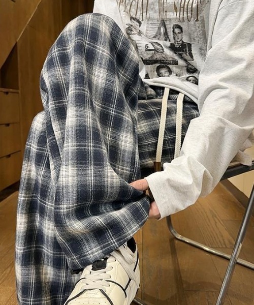 「link lot」 イージーパンツ L ブラック メンズ_画像4