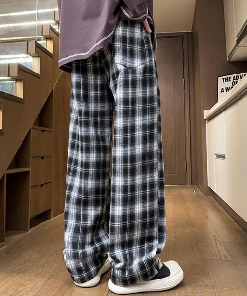 「link lot」 イージーパンツ L ブラック メンズ_画像5