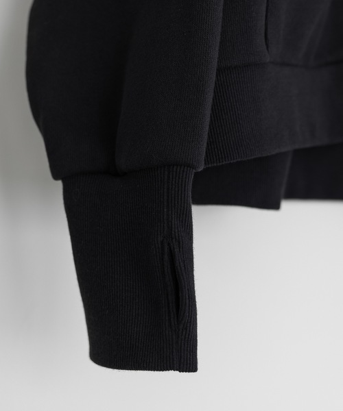 「remer」 ジップアップパーカー MEDIUM ダークグレー メンズ_画像6